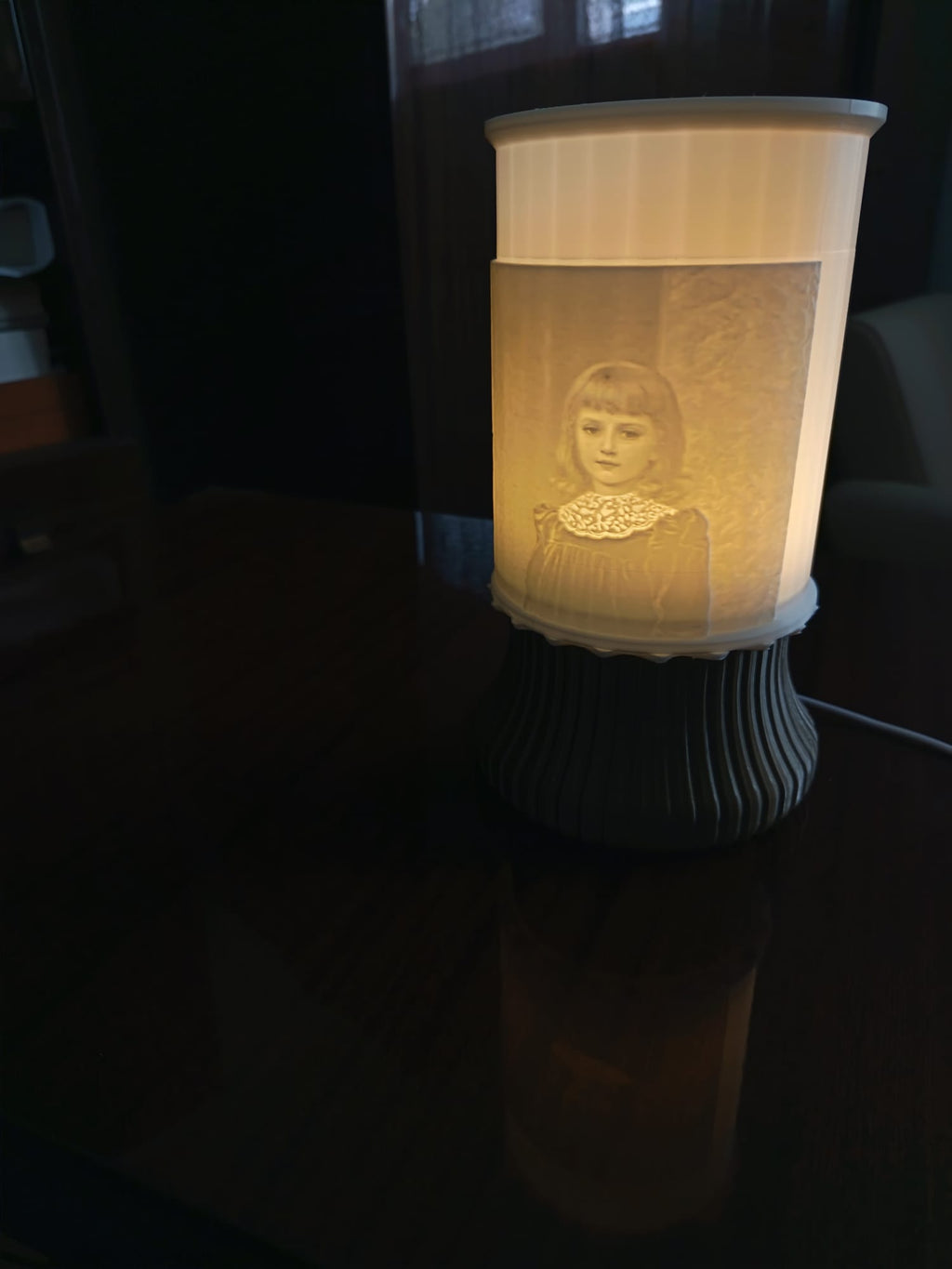 3D printana personalizirana noćna lampa