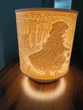 Crvenkapica – bajkovita lithophane lampa