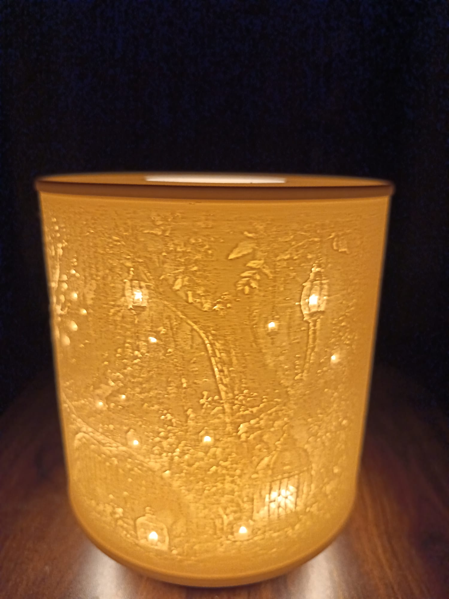 Girl and Deer – Lithophane Lamp