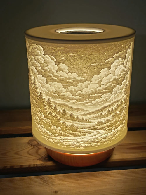 Lithophane lampa Šegrt Hlapić