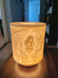 Bajkovita lithophane svjetiljka Snjeguljica za dječju sobu